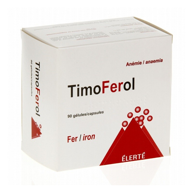 TimoFerol, Iron, Anaemia, 90 capsules TimoFerol