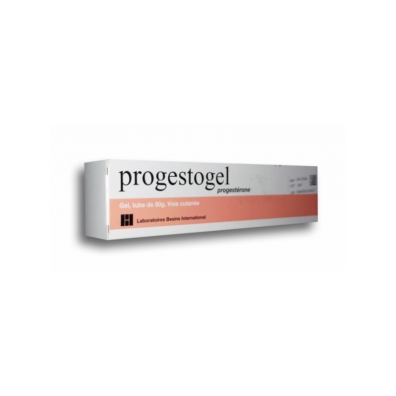 Progestogel 1% Gel pour Application Locale - Tube de 80 g + Applicateur - TVM