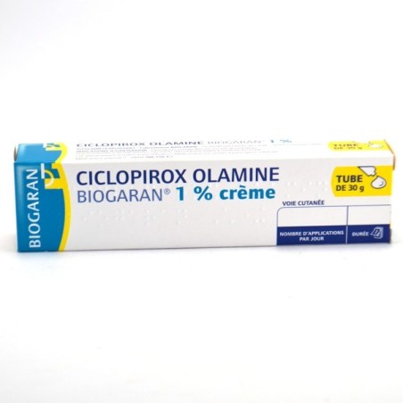  Ciclopirox 1% Cream (30g Tube) Biogaran Pierre Fabre Medicament