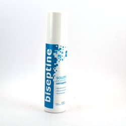 Biseptin - Chlorhexidine 0.25g/ benzalkonium 0.025g/ benzyl alcohol 4g - Antiseptic Solution - Spray bottle 100ml