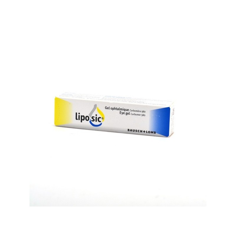 Liposic 2mg/g, Ophthalmic Gel with carbomer 980, 10g - treatment for dry eyes Bausch+Lomb