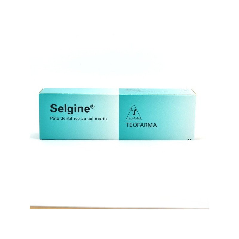 Selgine Pâte Dentifrice Au Sel Marin, Tube 100 g -