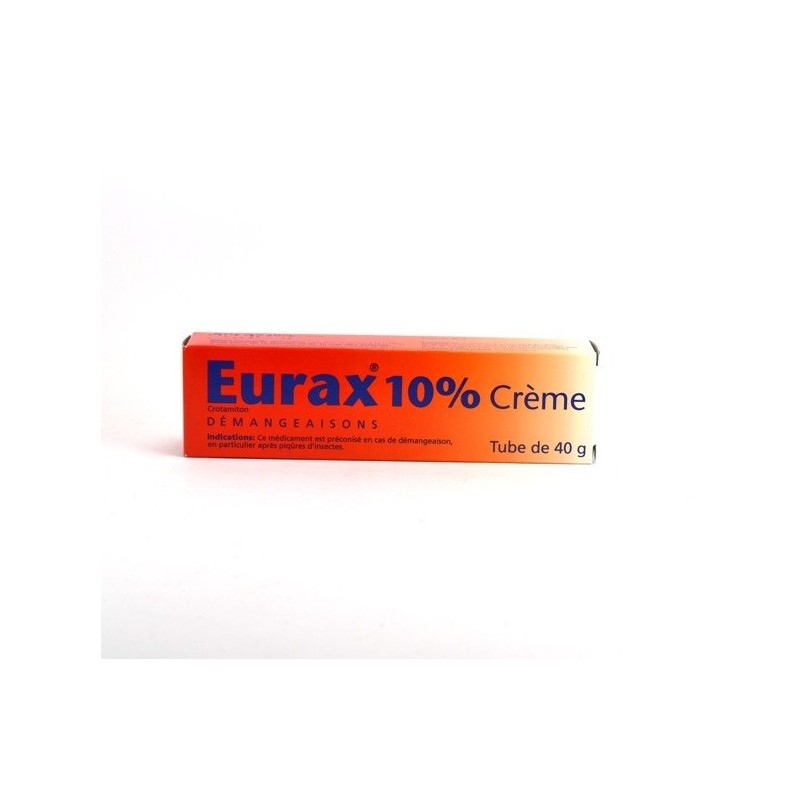 Eurax 10% crotamiton, Démangeaisons, Crème 40g