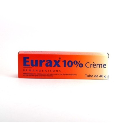  Eurax 10% Crotamiton, Itching, 40g cream Novartis