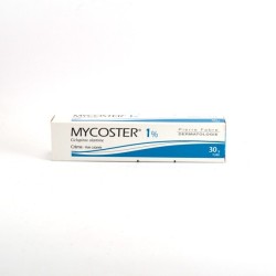 Mycoster Ciclopirox 1% Cream (30g Tube) Pierre Fabre Medicament