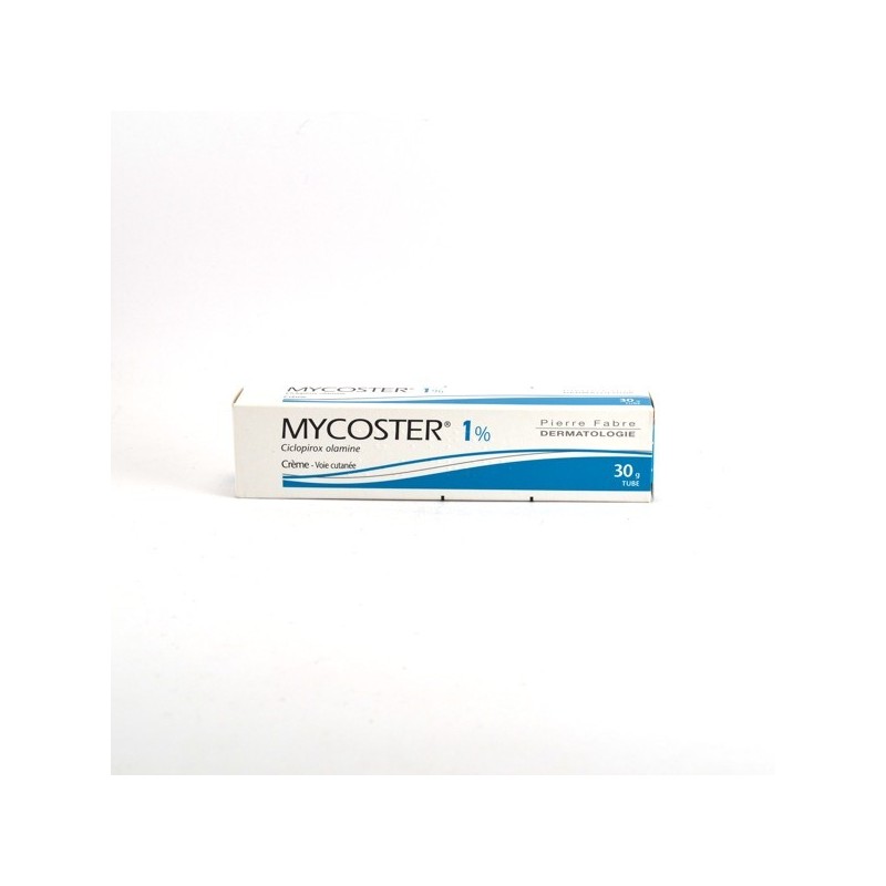 Mycoster Ciclopirox 1% Cream (30g Tube) Pierre Fabre Medicament