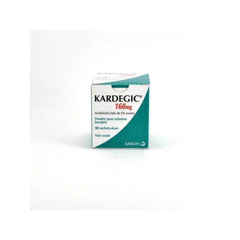 Kardegic, 160 mg, Box of 30 single-dose sachets