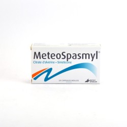 MeteoSpasmyl Soft Capsules – digestive pain with bloating – Pack of 20 Meteospasmyl