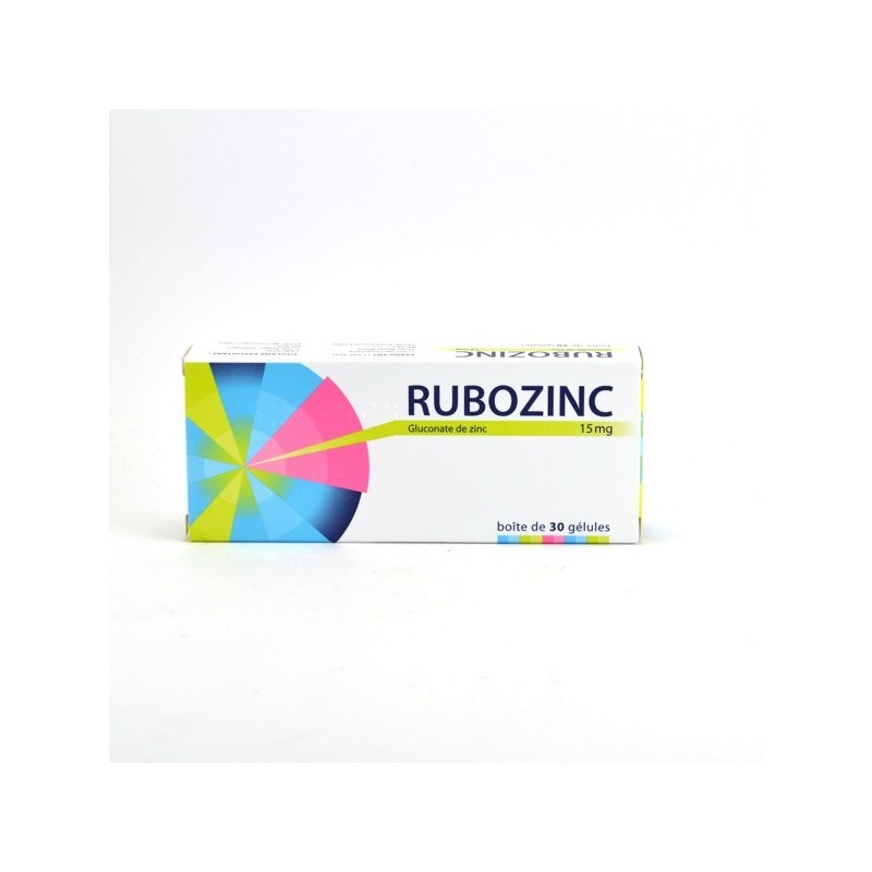 Rubozinc Gélules Boite De 30