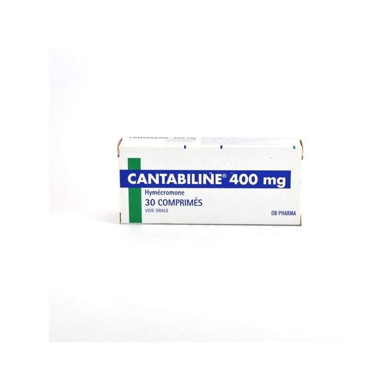 Cantabiline 400 mg Tablets – Pack of 30 (Hymecromone / 4-MU) DuoDerm