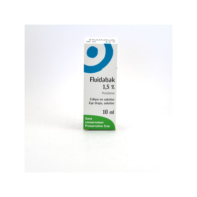 Fluidabak 1,5% Collyre En Solution 10 ml