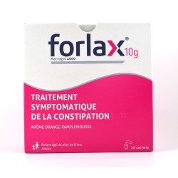 Forlax 10g (Adults and Children's over 8 years) - Single-Dose Sachets for Constipation Relief – Pack of 20 DentalSet