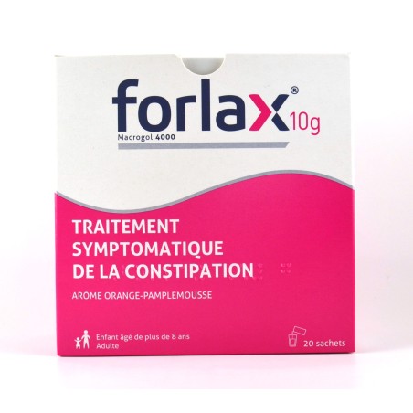 Forlax 10g (Adults and Children's over 8 years) - Single-Dose Sachets for Constipation Relief – Pack of 20 DentalSet