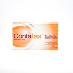  Contalax Bisacodyl Coated Tablets – for occasional constipation – Pack of 30 ISkin