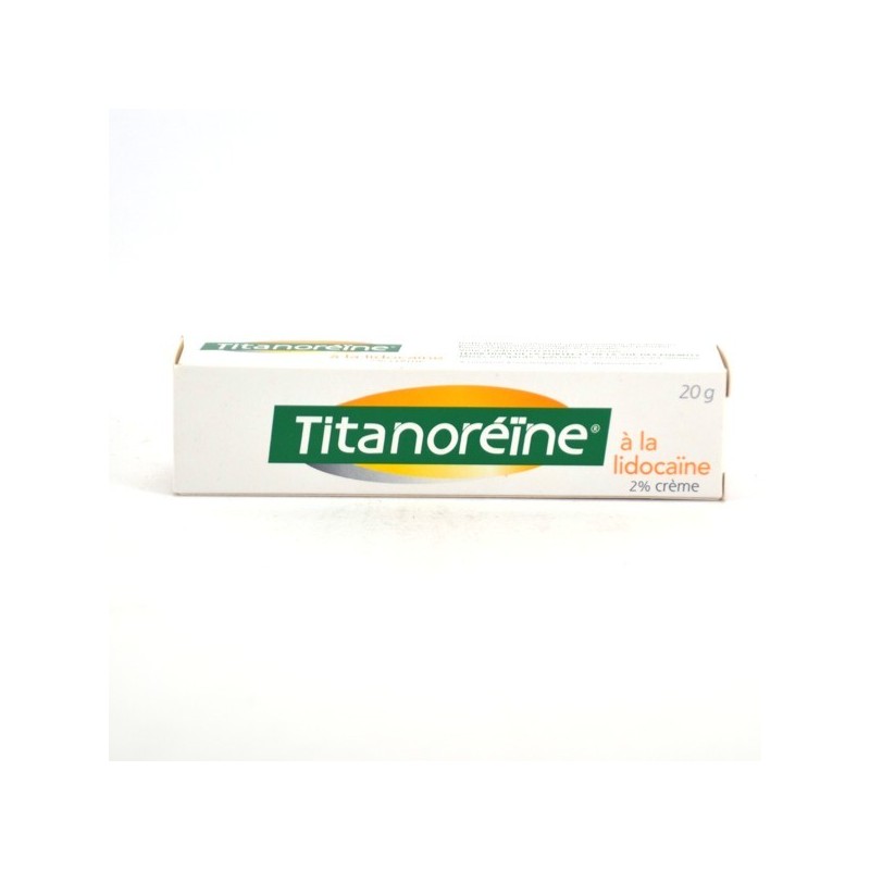 Titanoréïne Lidocaïne 2% Crème, Crise Hémorroïdaire, Tube de 20g