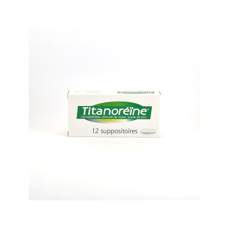 Titanoréïne Suppositories – haemorrhoid pain relief – Pack of 12