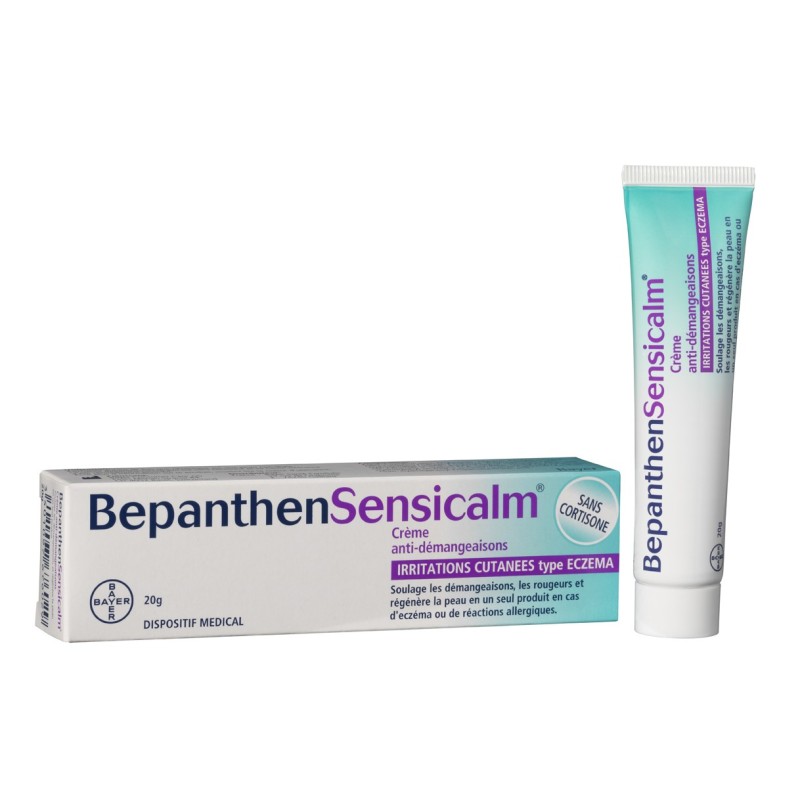  Benpanthen Sensicalm - Anti-Itch cream without cortisone - Eczema type skin reactions, 20g tube Bepanthen