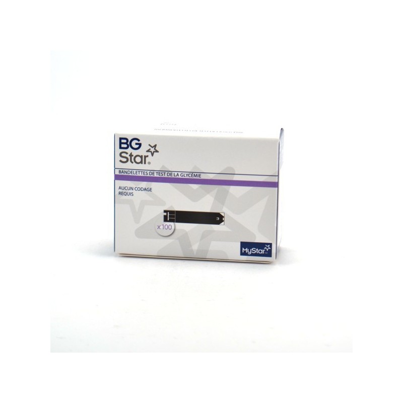  BGStar Glycaemia Test Strips – Pack of 100 Sanofi Aventis