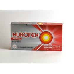  Nurofen 400mg With Ibuprofen, Box of 12 Coated Tablets Reckit Benckiser
