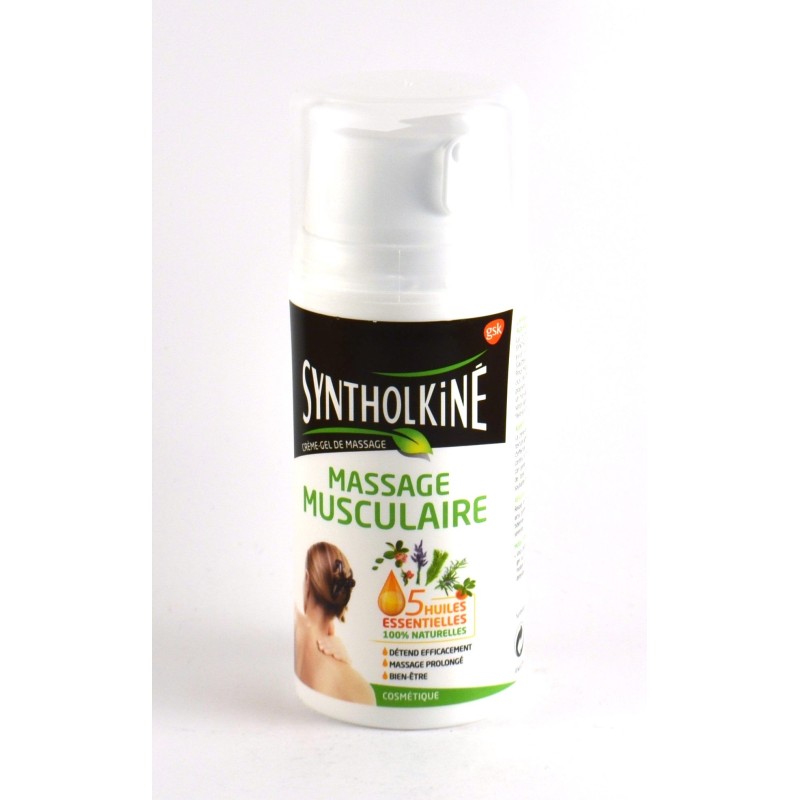 Crème Gel de Massage - Tensions Musculaires -  SyntholKiné - 75 ml