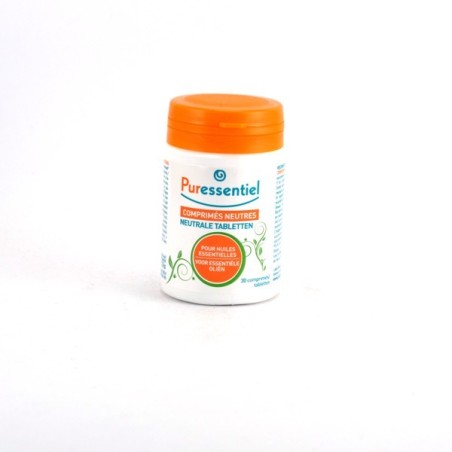 Neutral Tablets for Essential Oils, Puressentiel Expert, 30 tablets