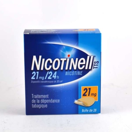 Nicotinell TTS 21 mg/24 H, Transdermal Device Box Of 28 Nicotinell