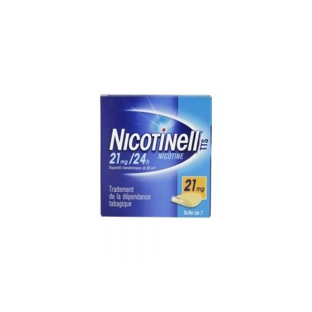 Nicotinell TTS 21 mg/24 H, Transdermal Device Box Of 7 Nicotinell
