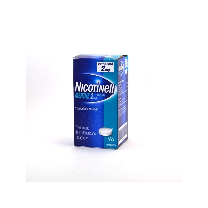 Nicotinell Menthe 2mg Comprimés à Sucer, Boite de 96