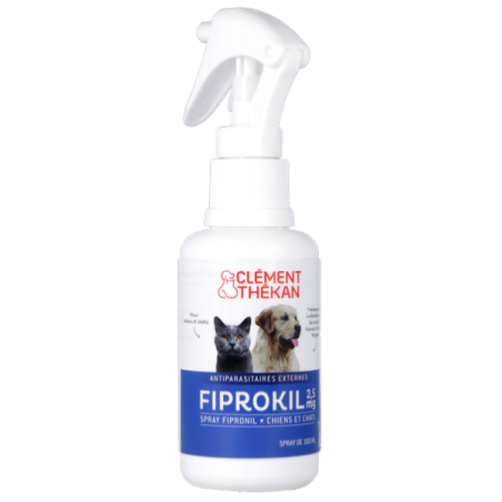 Fiprokil 2.5 mg - Chiens et Chats - Clément Thékan - 100 ml