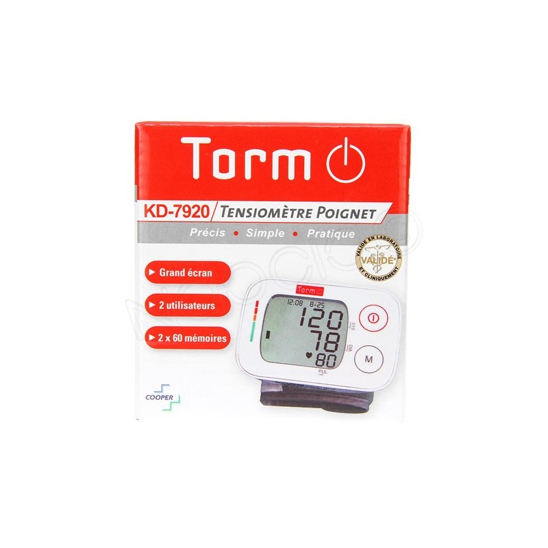 Tensiometre Poignet Torm KD-739