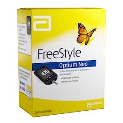 Lecteur De Glycemie et Autopiqueur, FreeStyle Optium Neo, Surveillance de la Glycémie et de la Cétonémie - Abbott