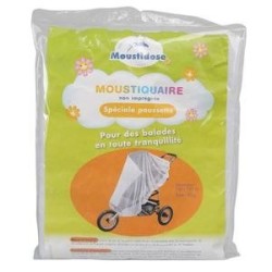 Moustiquaire Non Imprégnée Spéciale Poussette Moustidose