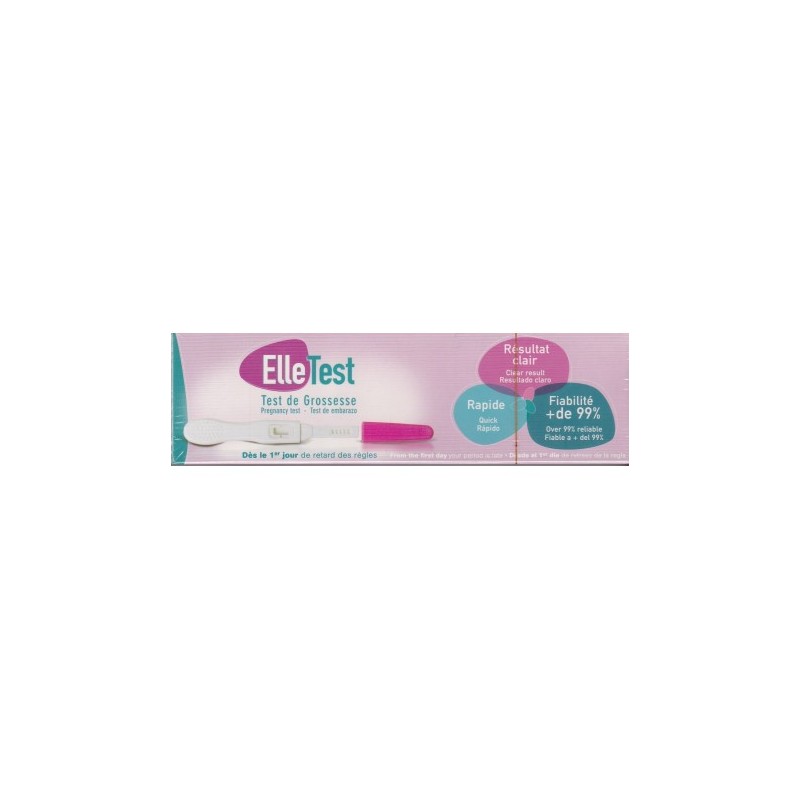 Pregnancy Test - 1st Day of Menstruation - ElleTest