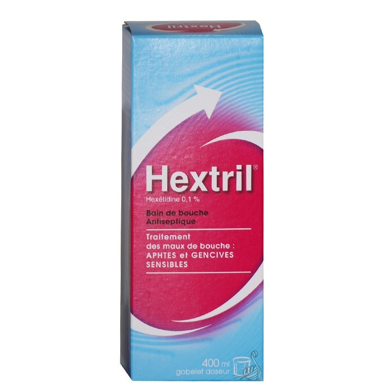 Bain de Bouche - Aphte - Gencives Sensibles - Hextril 0.1% - 200ml