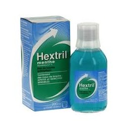 Bain de Bouche - Aphtes & Gencives - Hextril Menthe 0.1% - 200 ml
