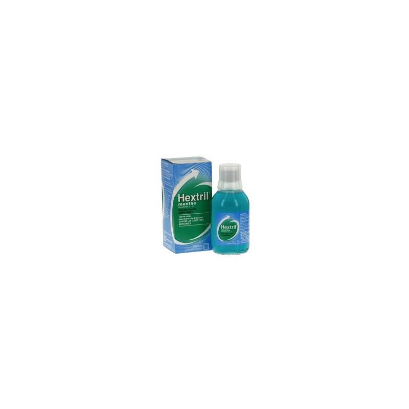 Bain de Bouche - Aphtes & Gencives - Hextril Menthe 0.1% - 200 ml