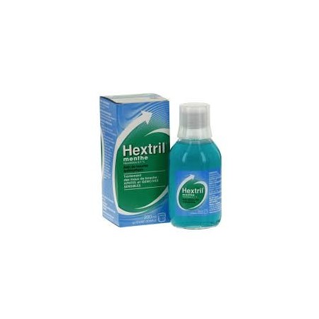 Bain de Bouche - Aphtes & Gencives - Hextril Menthe 0.1% - 200 ml
