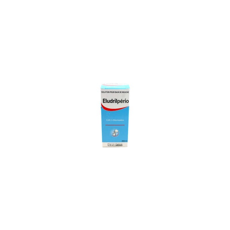 Bain de Bouche - Plaques Dentaires & Gencives - EludrilPerio 0,2% - 200 ml