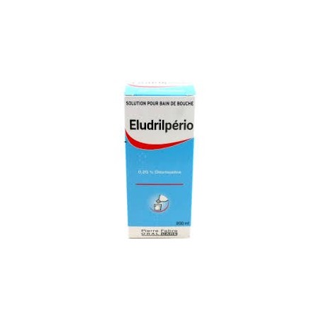 Bain de Bouche - Plaques Dentaires & Gencives - EludrilPerio 0,2% - 200 ml