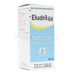 Mouthwash - Mouth Infections - Eludril Gé - 90 ml