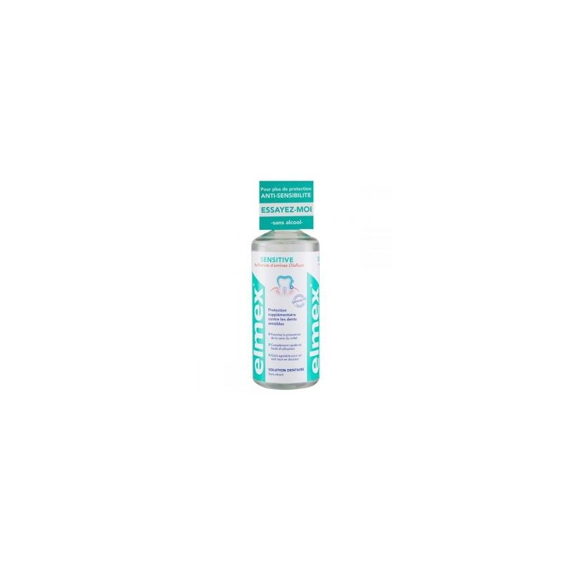 Bain de Bouche - Solution Dentaire Sensitive - Elmex - 400 ml