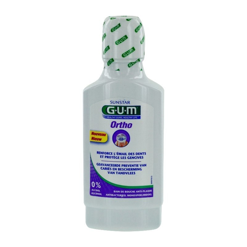 Bain de Bouche Ortho - Appareil Dentaire - G.U.M - 300 ml