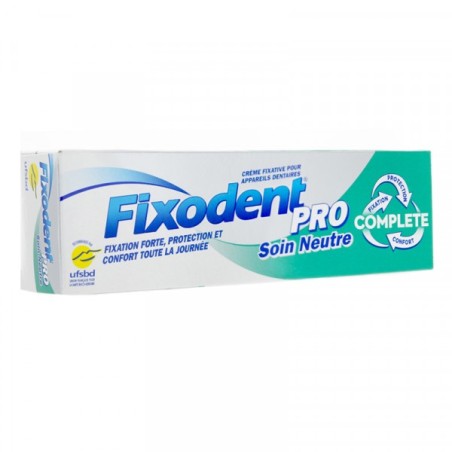 Crème Fixative Neutre Fixodent pro, 47 G