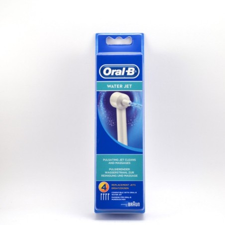 Water Flosser Refill - WaterJet - 4 Refills - Oral B