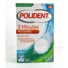 Polident 3 Minutes Nettoyant Pour Prothèses Dentaires Formule 3 en 1 Microclean - 66 Comprimés - GSK