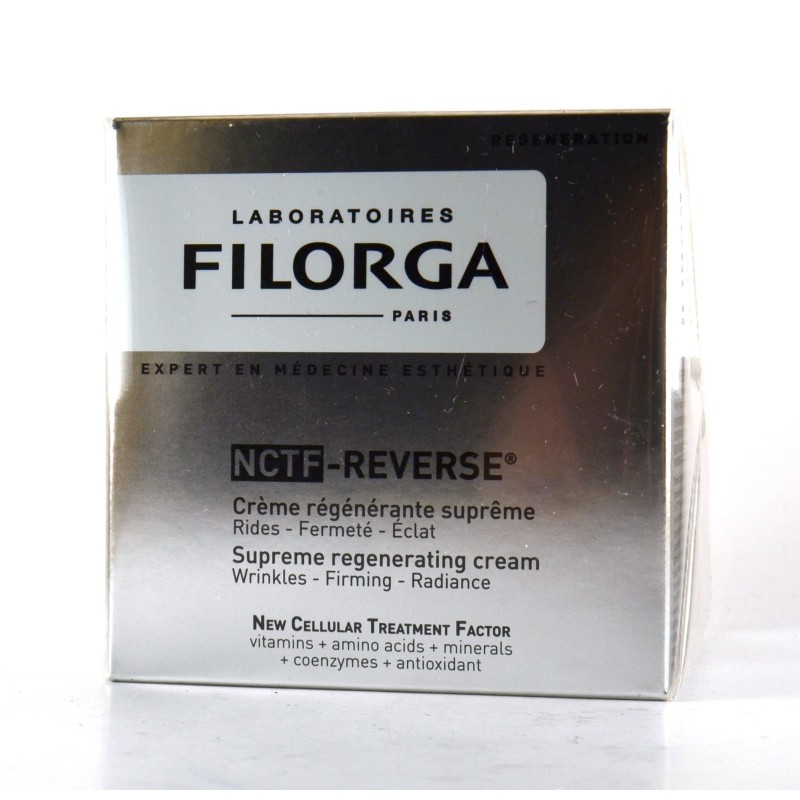  NCTF-Reverse - Supreme Regenerating Cream - Wrinkles - Firming - Radiance - Laboratoires FILORGA - 50ml Jar Filorga