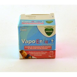 Vapo Enfant - Baume De Massage - A Partir De 3 Ans - 50g