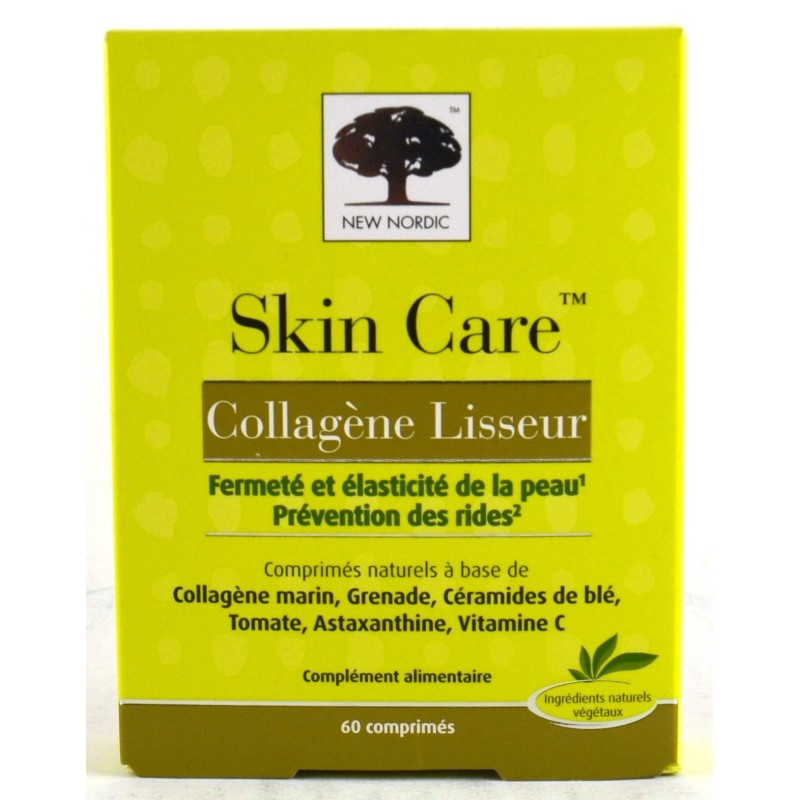 Skin Care Collagène Lisseur - New Nordic - 60 comprimés