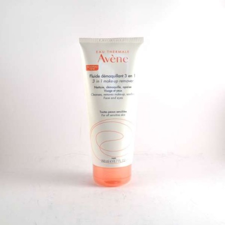 Démaquillant 3 en 1 Fluide Sans Rinçage Avène, Nettoie, Démaquille, Apaise, Visage et Yeux 200ml