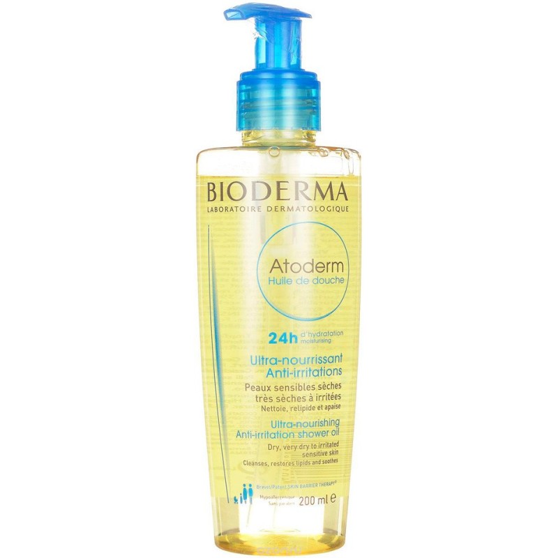 Atoderm Shower Oil, Ultra-Nourishing and Anti-Irritation - Bioderma, 200ml Bioderma